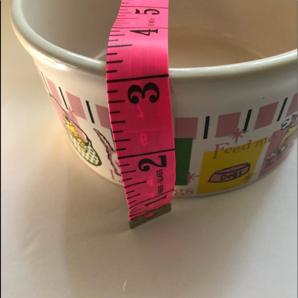 Ceramic Dog Bowl Dish Food Water - Picture 6 of 7